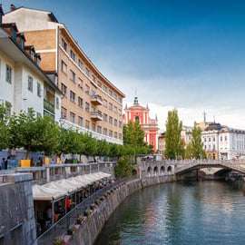 Vanuit Koper: Dagtrip naar het meer van Bled & Ljubljana
