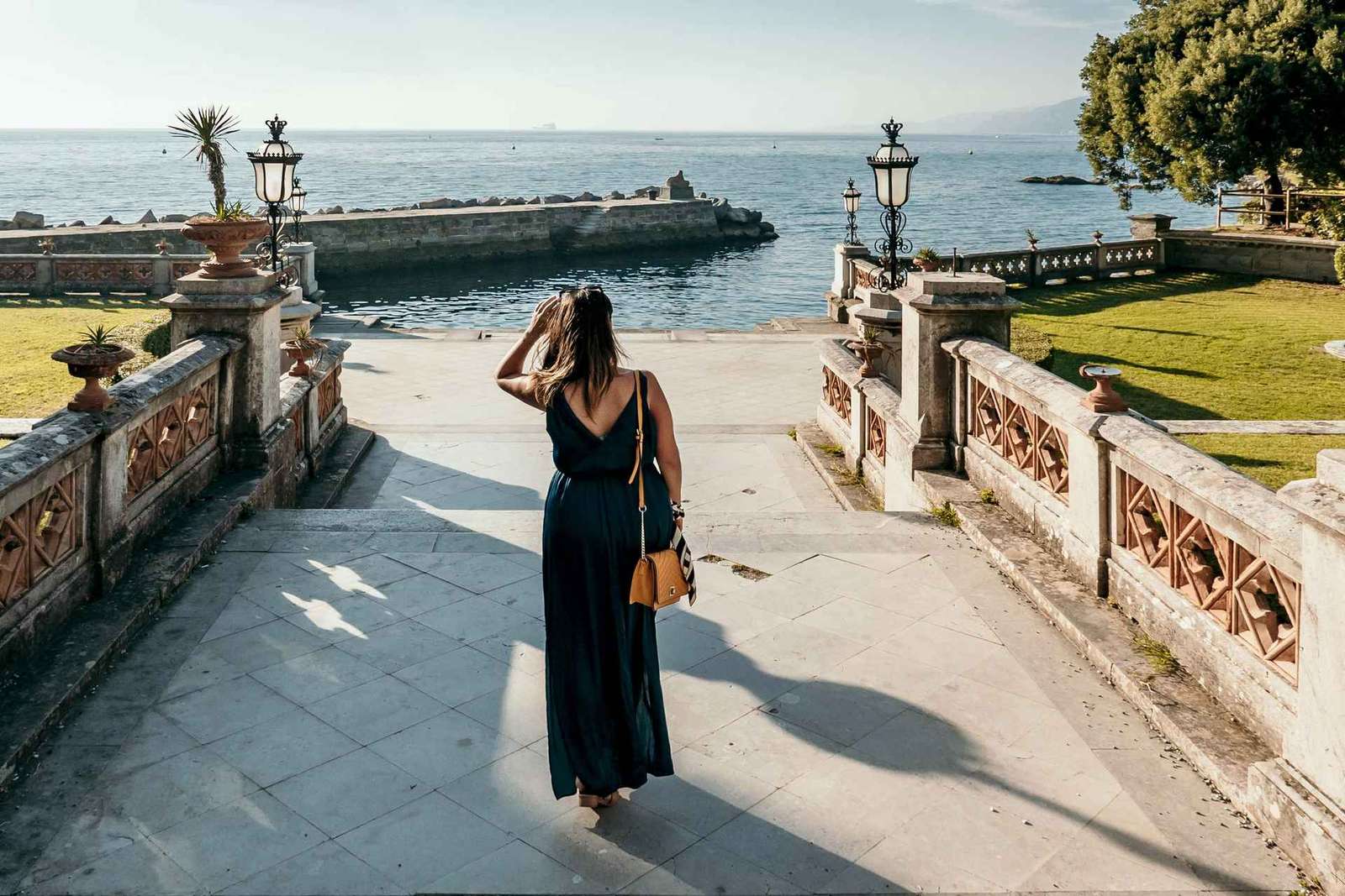 Fotózás a Miramare-kastélynál helyi fotográfussal