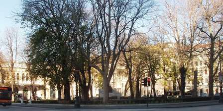 Place historique du jardin de la Liberté