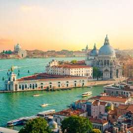 Depuis le port de Trieste : Excursion privée à Venise et gondole