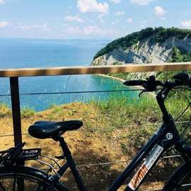 Piran: Aluguel de Bicicleta com Mapa, Capacete e Cadeado