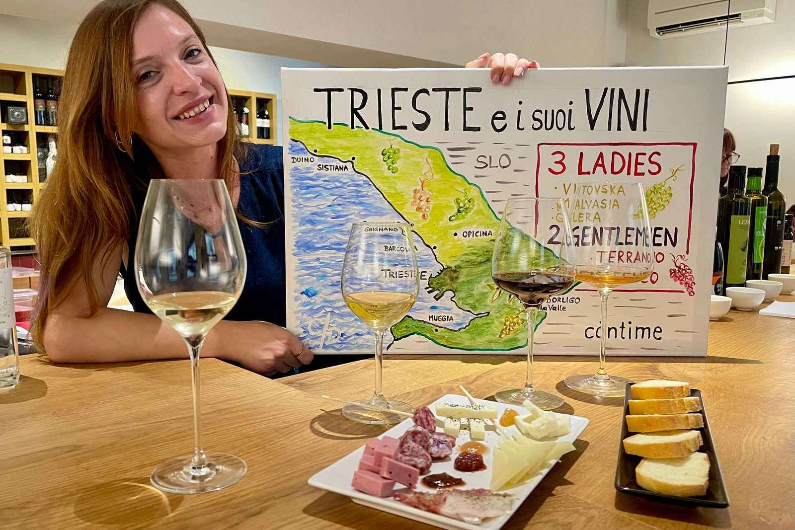 La esencia de Trieste: cata de vino y aceite de oliva