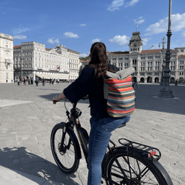 Tour in e-bike di Trieste: centro storico, Castello di Miramare e gelato