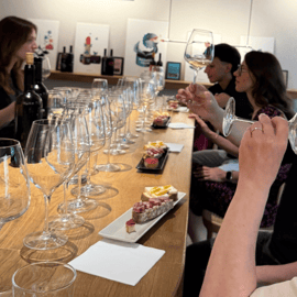 Wine Tasting with Food Pairings in Trieste City Center