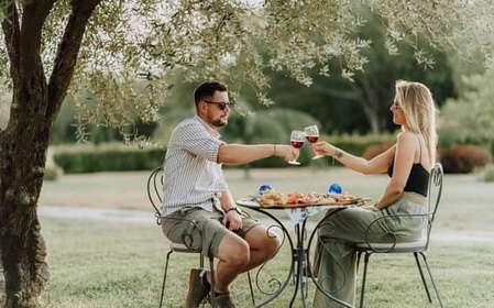 Buje: Istrian family farm with walking tour, food and wine