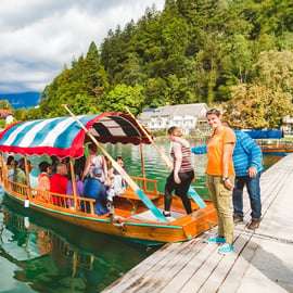 From Koper: Bled & Ljubljana Cruise Trip with Guide