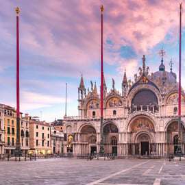 Depuis le port de Trieste : Excursion privée à Venise et gondole