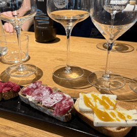 Wine Tasting with Food Pairings in Trieste City Center