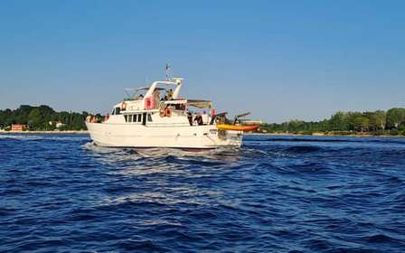Umag: Sunset Cruise with Dolphin Spotting