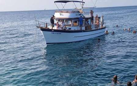 From Umag: Boat Tour to Savudrija with Swimming and Dolphins