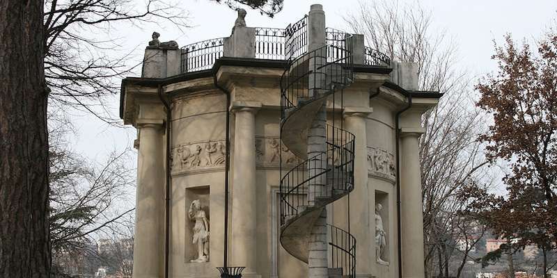 Jardim histórico da Villa Sartorio