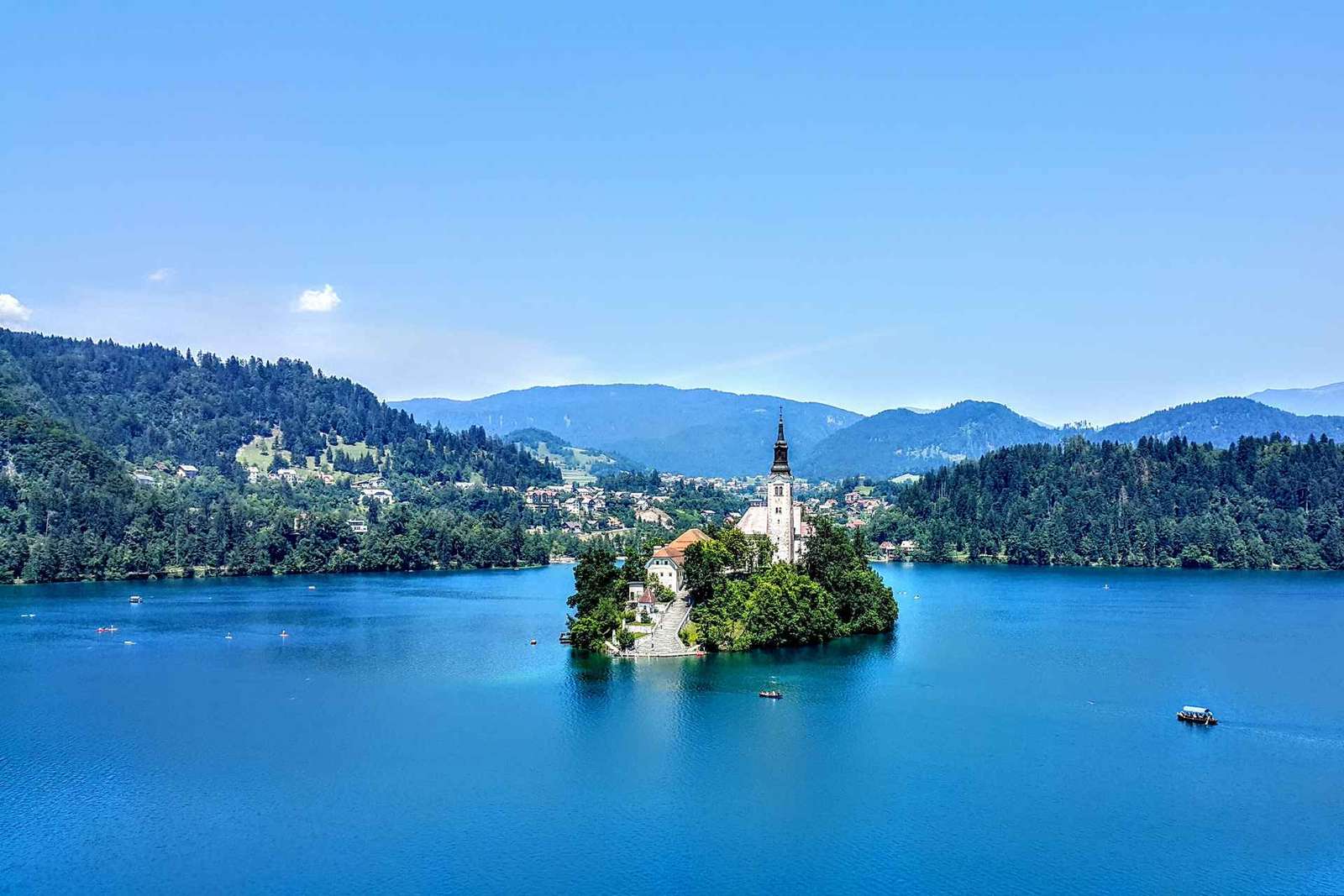 Vanuit Koper: Dagtrip naar het meer van Bled & Ljubljana